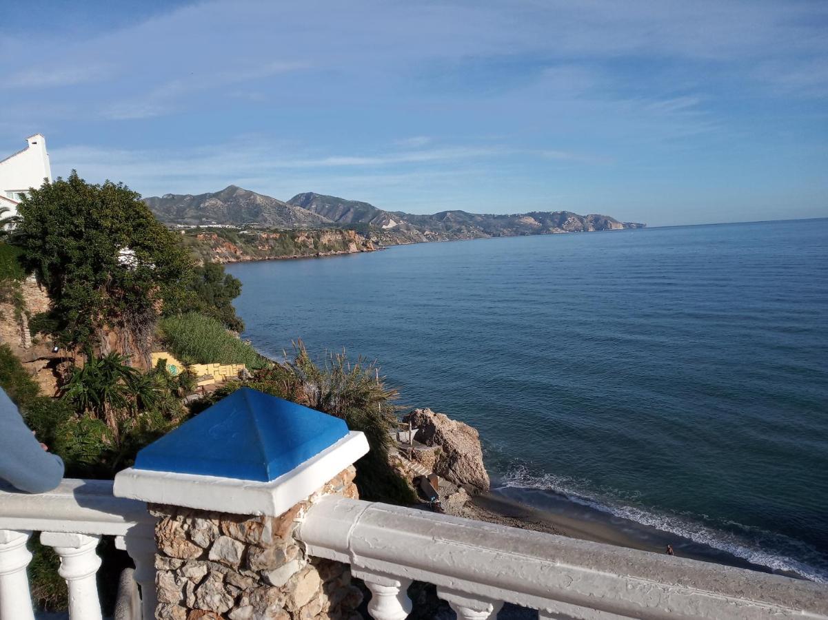 Nerja 1ª Linea De Playa De Burriana , Terraza Grande Al Mar Apartment ภายนอก รูปภาพ