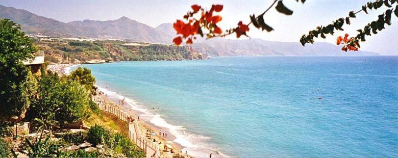 Nerja 1ª Linea De Playa De Burriana , Terraza Grande Al Mar Apartment ภายนอก รูปภาพ