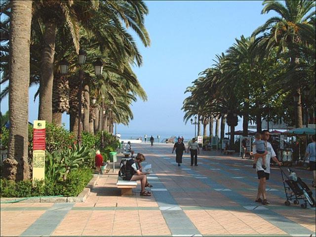 Nerja 1ª Linea De Playa De Burriana , Terraza Grande Al Mar Apartment ภายนอก รูปภาพ